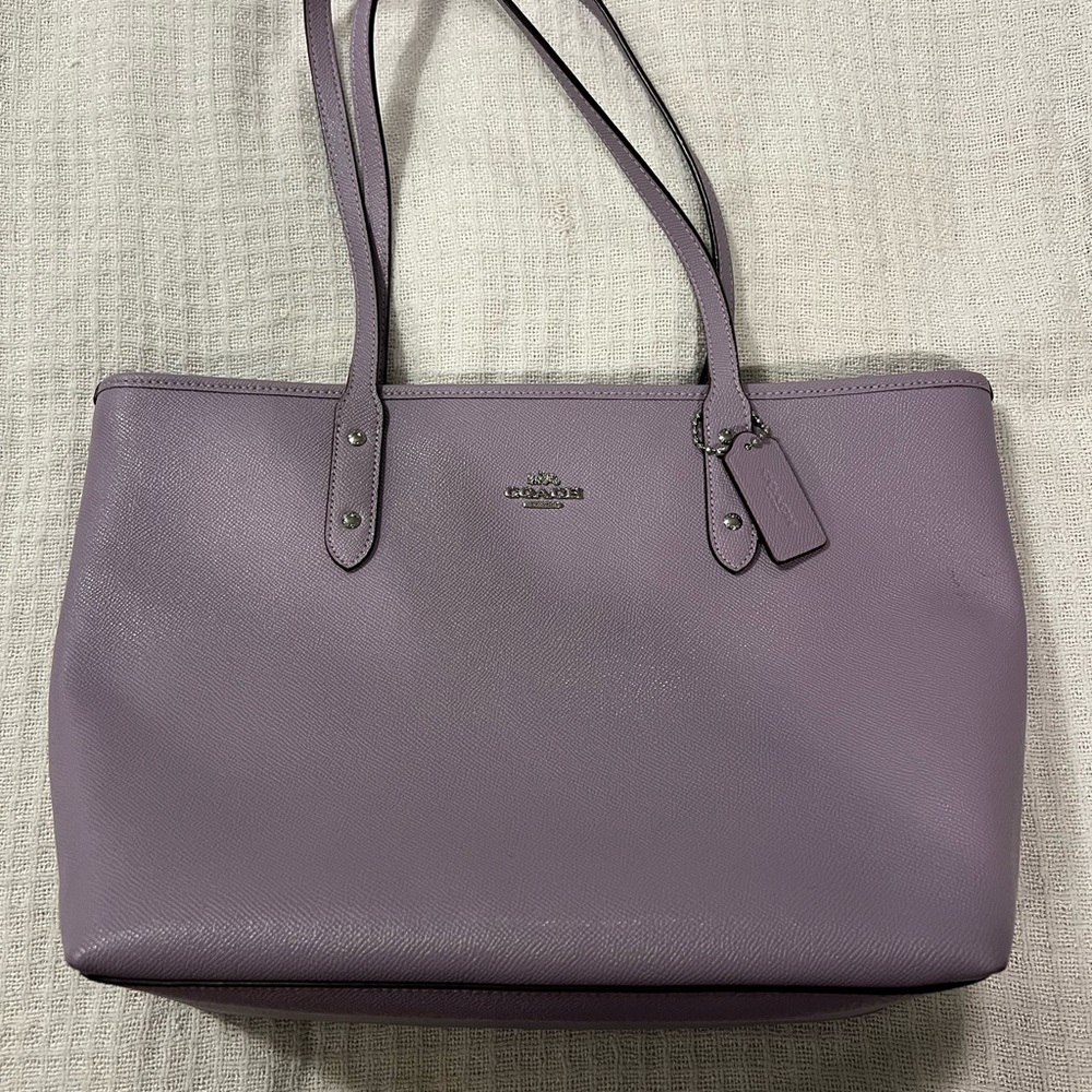 Coach Lavender Tote Bag